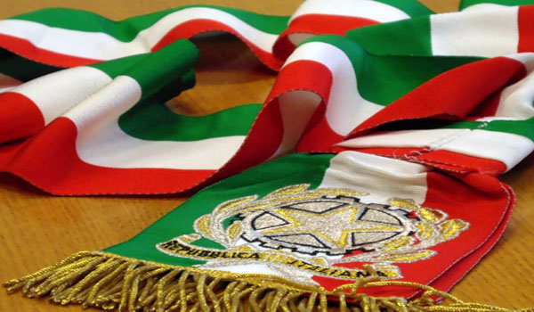 sindaco – fascia